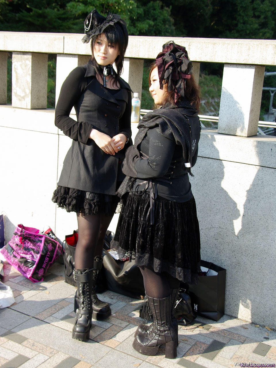 Japanese Goth Girls.
